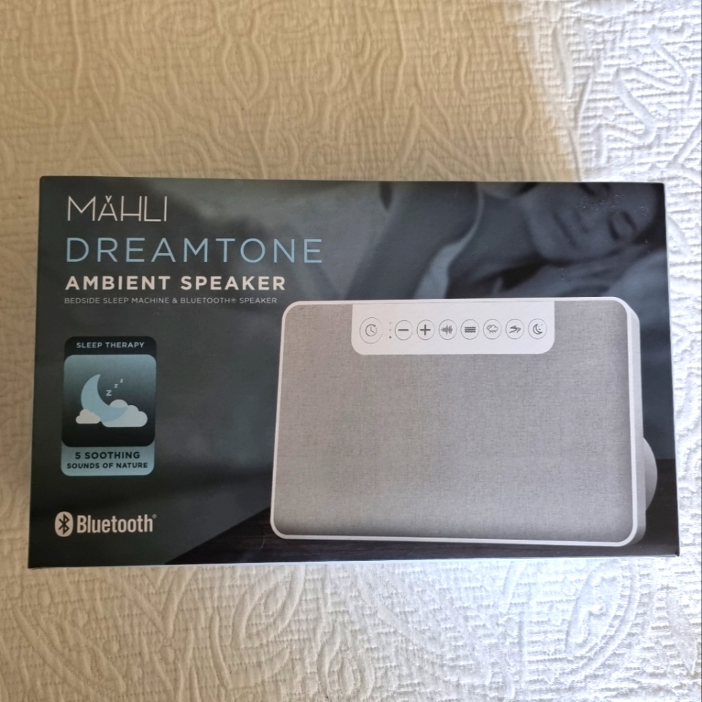NEW Mahli DreamTone Sleep Machine and Bluetooth Speaker